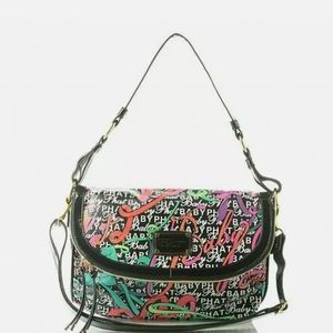 Nwt-Baby Phat graffiti handbag